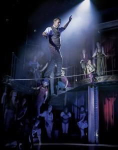 3. BARNUM - Brian Conley as 'PT Barnum' and company.  Photo by Johan Persson