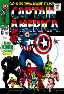 MARVEL-Captain America #100 Big Premiere Issue!