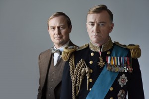 MPMG Jason Donovan (Lionel Logue), Raymond Coulthard (King George VI) Picture by Hugo Glendinning