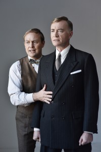 MPMG Publicity Shot, Jason Donovan (Lionel Logue), Raymond Coulthard (King George VI). Picture by Hugo Glendinning